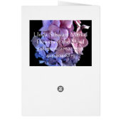 Floating Hydrangea Cards (Back)