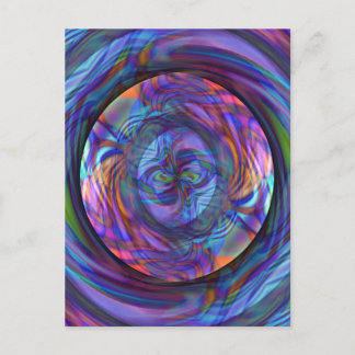 Floating in a Pool of Thought Postcard