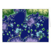 Floating In - Fractal Card (Front Horizontal)