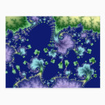 Floating In - Fractal Postcard