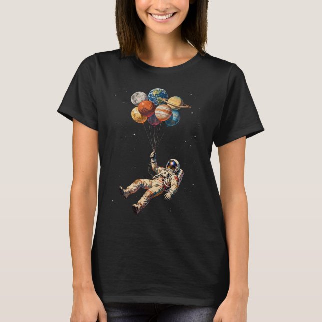 Floating in space T-Shirt (Front)