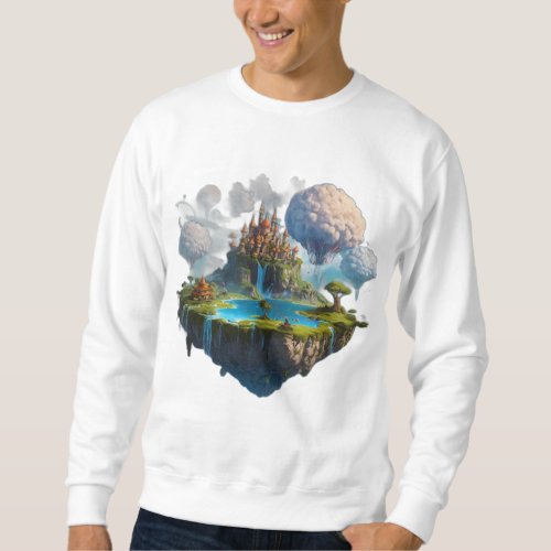 floating island sweatshirt