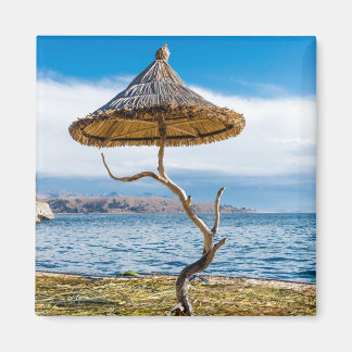 Floating Islands, Lake Titicaca, Bolivia Magnet