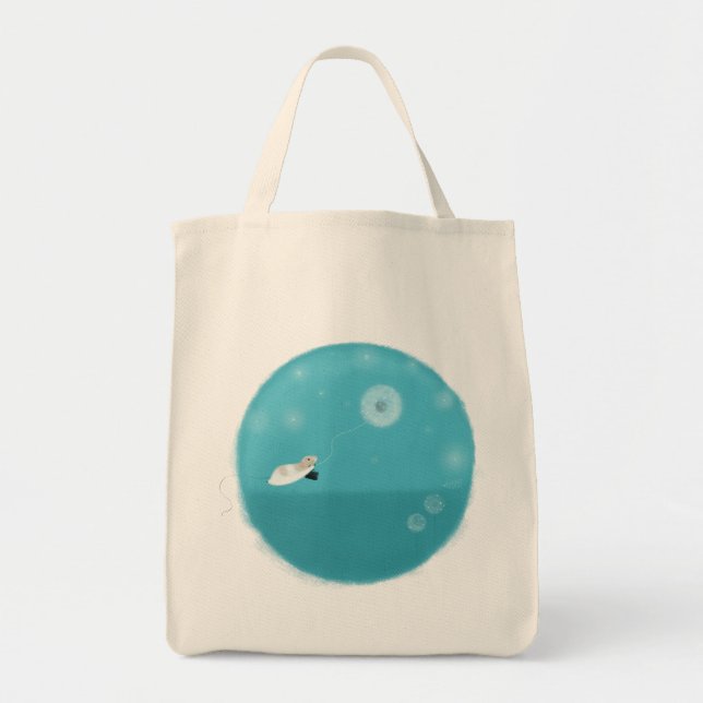 Floating Marty Grocerty Totebag Tote Bag (Front)