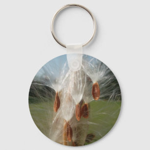 Floating Milkweed Seeds Art Print/Graphic Keychain
