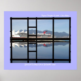 "FLOATING ON A PIANO (48)" POSTER