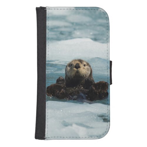 Floating Otter Galaxy S4 Wallet Case