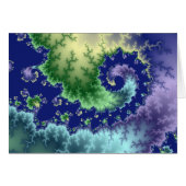 Floating Out - Fractal Card (Front Horizontal)