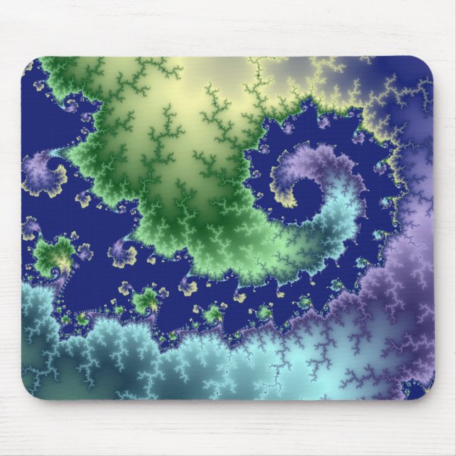 Floating Out - Fractal Mousepad (Front)