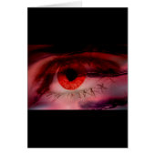 Floating Red Eye Art Cards (Front)