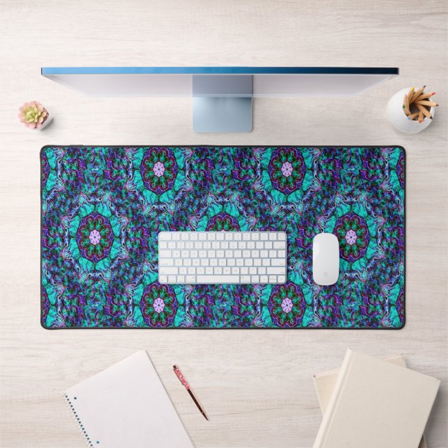 Floating Sea Fleurs...... Desk Mat (Office 1)
