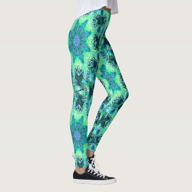Floating Sea flowers”.... Leggings (Right)
