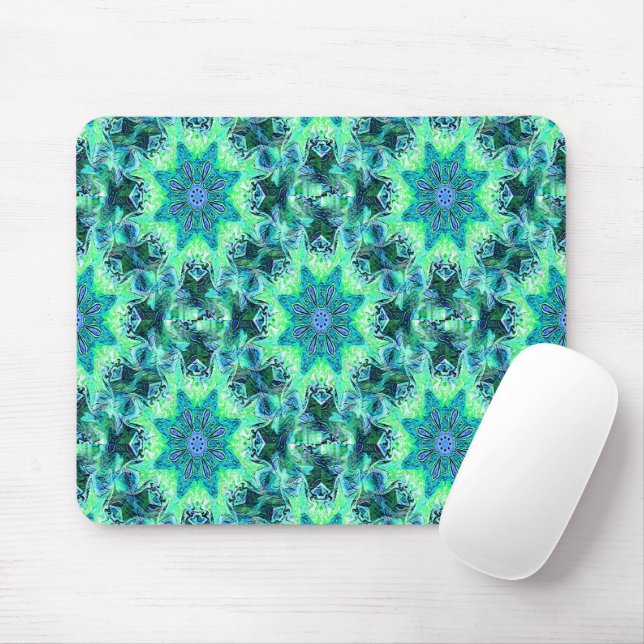 Floating Sea flowers.... Mouse Pad (With Mouse)