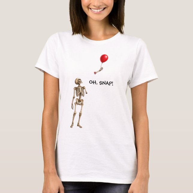 Floating Skeleton Arm T-Shirt (Front)