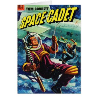 Floating Space Cadets Card