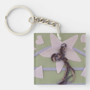 Floating Stars Keychain