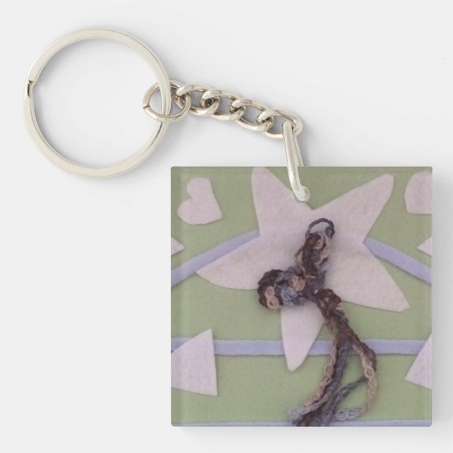 Floating Stars Keychain (Front)