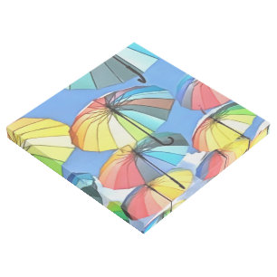 Floating Umbrella Sky Whimsical Parasols Art