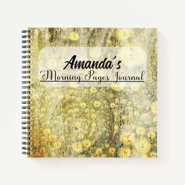 Floating Up Morning Pages Journal (Front)