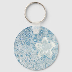 Floating Water Lily Keychain