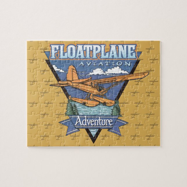 Floatplane Aviation Adventure Jigsaw Puzzle (Horizontal)