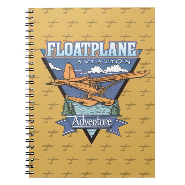 Floatplane Aviation Adventure Notebook (Front)