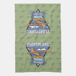 Floatplane Aviation Adventure Towel