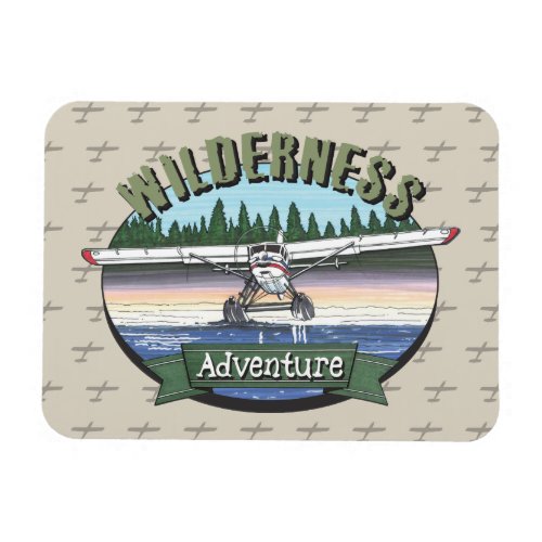 Floatplane Aviation Wilderness Adventure Magnet