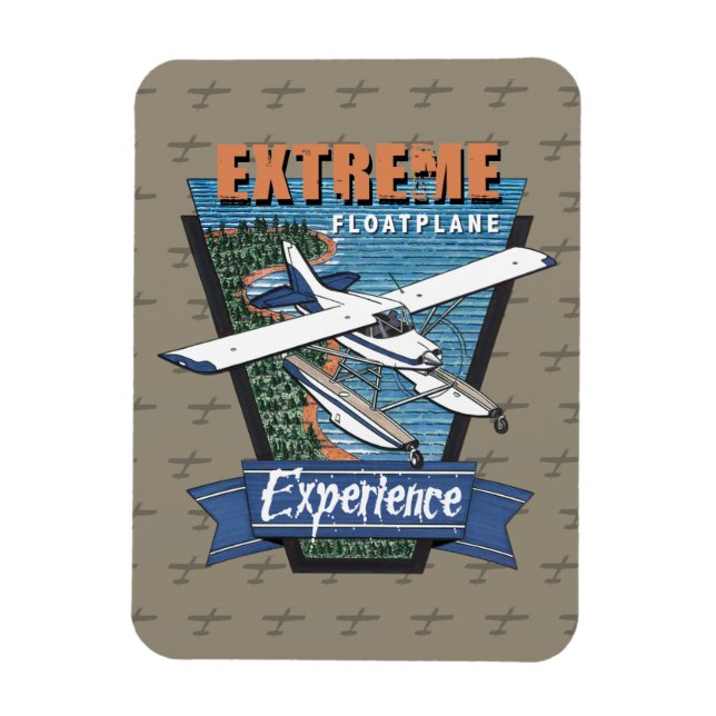 Floatplane Experience Aviation Magnet (Vertical)
