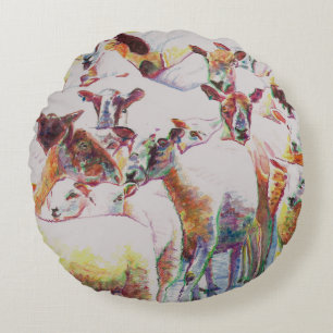 Flock 2011 round pillow