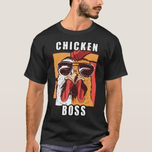 Flock Boss flock Boss Huhn Love Roosters T-Shirt