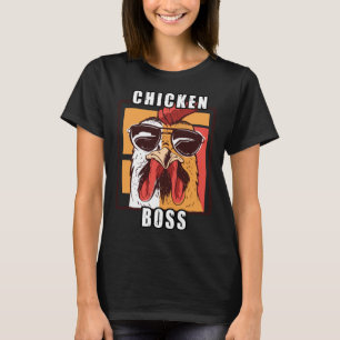 Flock Boss flock Boss Huhn Love Roosters T-Shirt