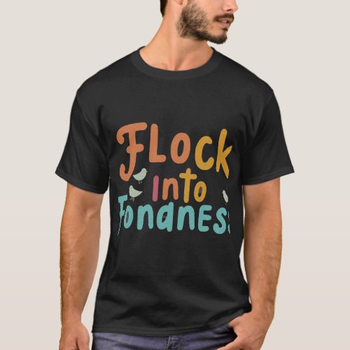 Flock into fondness  T_Shirt