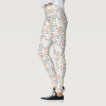 Flock Of Alpacas Pattern Leggings