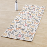 Cute Cactus And Succulent Print Yoga Mat