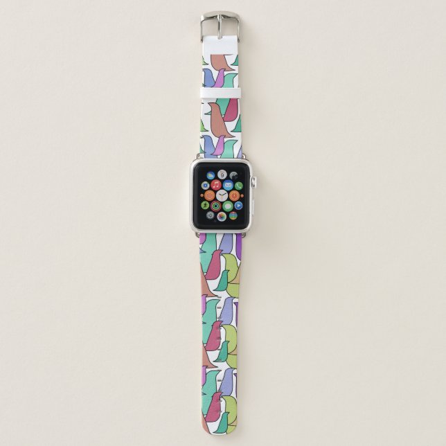 Flock of Birds  Apple Watch Band (Front)