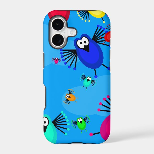Flock of Birds Iphone Case (Back)