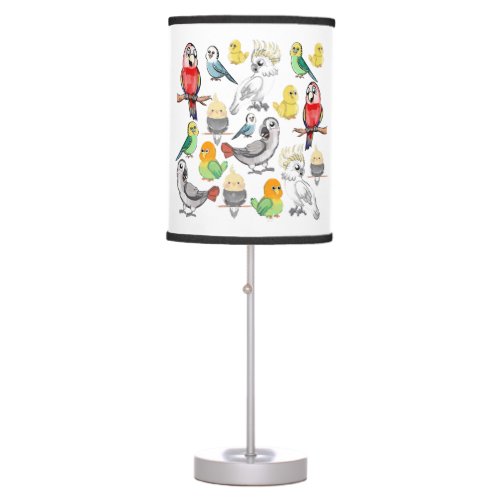 Flock of birds  table lamp