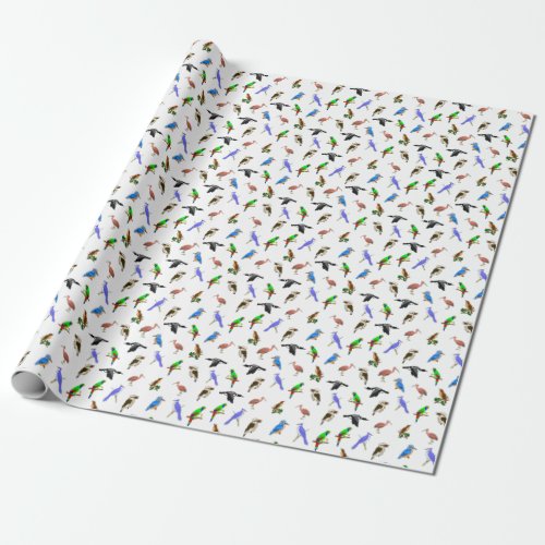 Flock Of Birds Wrapping Paper