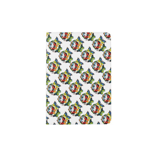 Flock of Butterflies Passport Holder (Front)