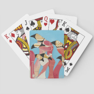 Flock of Flamingos Poker Cards