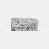 Flock of Geese in Flight Adult Cloth Face Mask (Front, Folded)