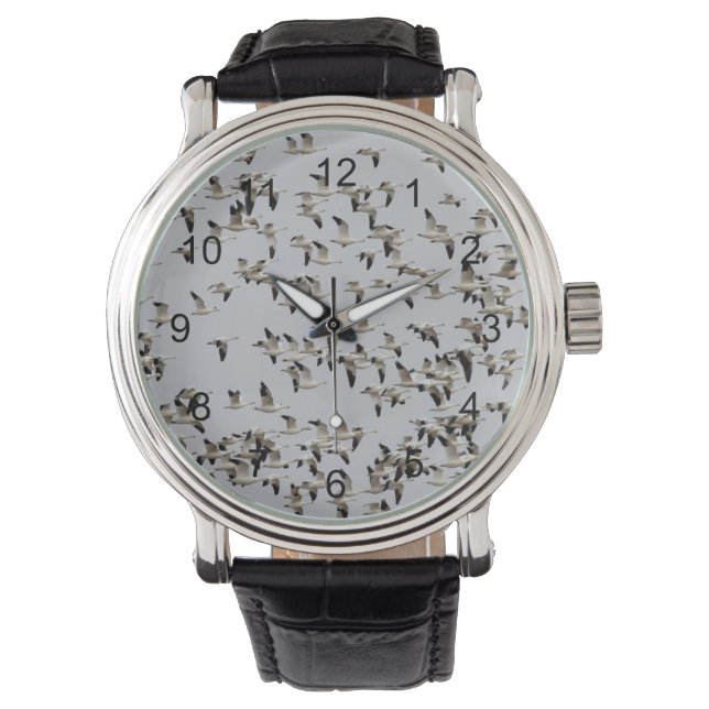 Flock of Geese in Flight Watch (Front)