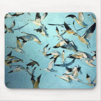 Flock of Geese Mouse Pad
