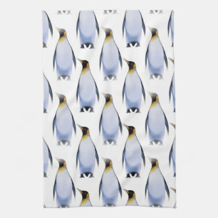 Flock of Penguins Towel