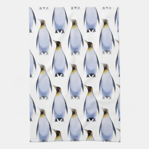 Flock of Penguins Towel