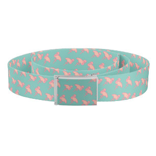 Flock of Pink Flamingos Belt