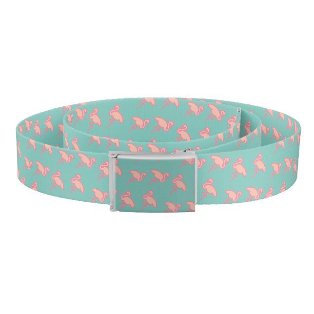 Flock of Pink Flamingos Belt (Coil)