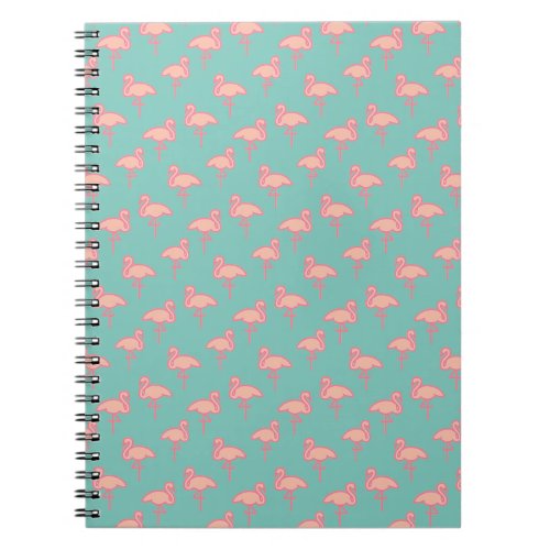 Flock of Pink Flamingos Notebook