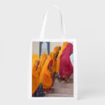 Flock of Rajasthani Women Reusable Grocery Bag